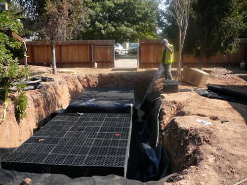 Sacramento Residence Rainwater Harvesting System